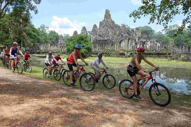 Sunset or sunrise bicycle tour around Angkor Wat and nearby temples - Banteay Kdei: the monk-cell citadel and that root-web look