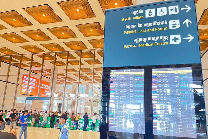 Techo International Airport Transfer - Phnom Penh traffic timing: 40 minutes to 1 hour is a range