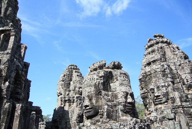 The Angkor Temples from Sunrise by Tuk Tuk - Angkor Thom and Bayon: seeing the whole city, not just one tower