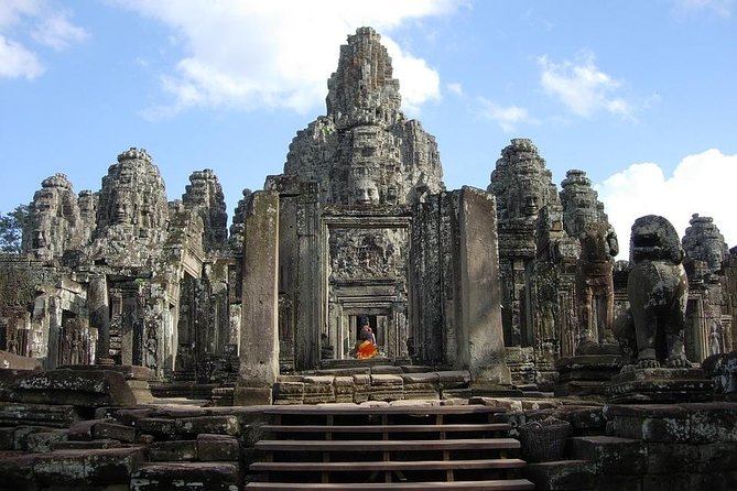 The Angkor Temples from Sunrise by Tuk Tuk - Preah Khan: a monastery and teaching complex you can feel in the stone