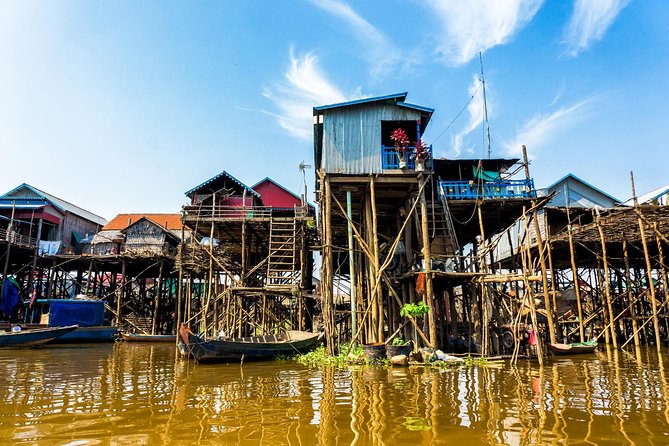 Tonle Sap Lake and Kampong Phluk Village Private Half Day Tour - Inside Kampong Phluk Floating Village: Schools, Stilt Homes, and Daily Life