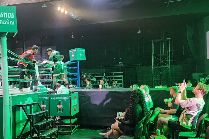 Watch Khmer Kickboxing with Free Beers by Ringside Seats - Food, Timing, and What to Expect After the Fights
