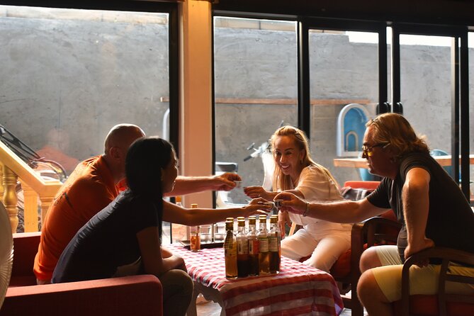 Workshop Visit and Sombai Liqueur Tasting - The tasting flight: 11 liqueur flavors, plus 3 alcoholic jams